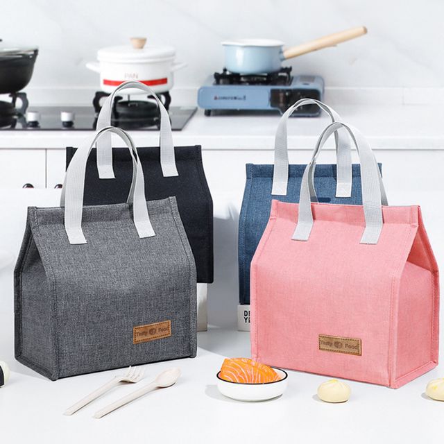 직장인 도시락 가방 보냉보온 대용량 방수 런치백 4컬러