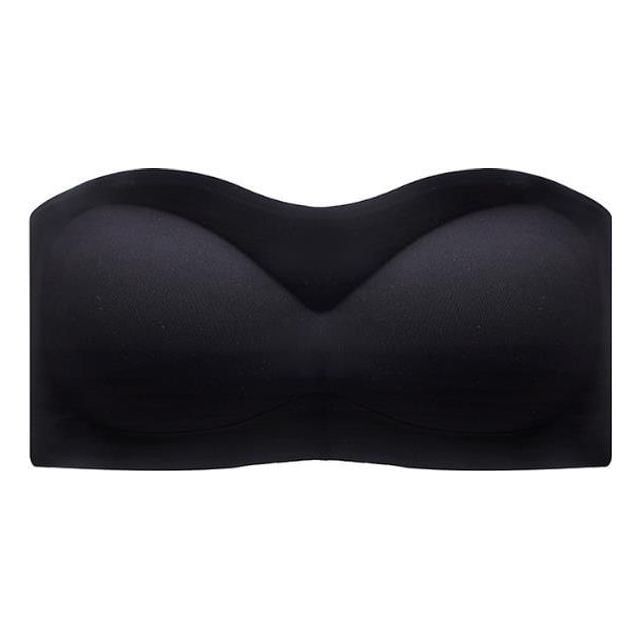 흘러내림 방지 여성 심리스 튜브탑 브라 속옷