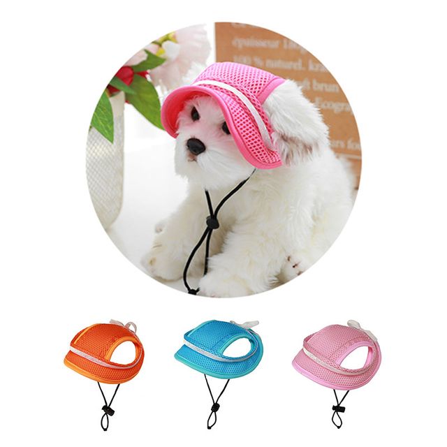 PET 강아지 모자 썬캡 썬바이저 자외선차단 산책모자