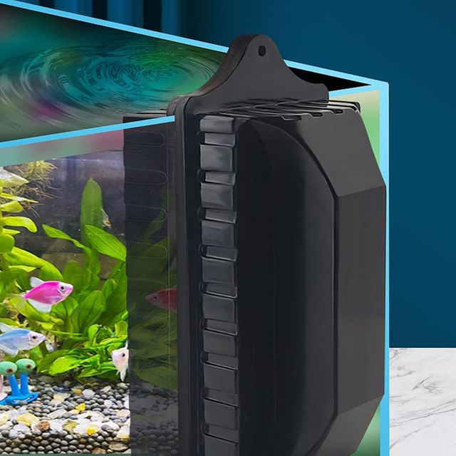 어항 유리 청소기 자석 수족관 물때제거 이끼제거 중형 대형