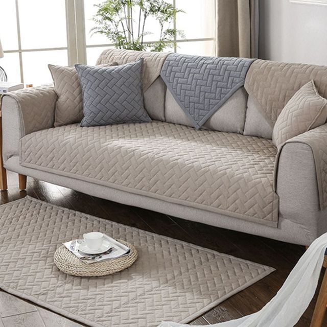 다용도 순면 소파패드 3인용 4인용 사계절 사용 가능