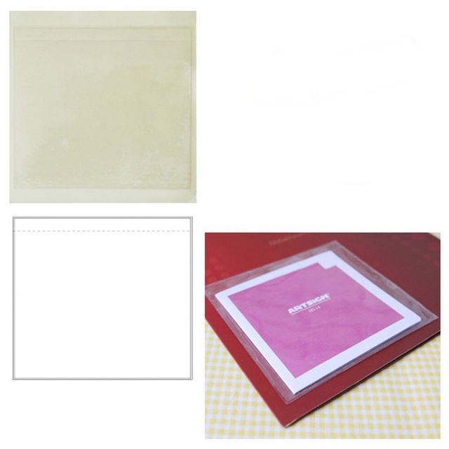 밀봉형 포켓 비닐라벨 라벨테이프 A7 포장라벨