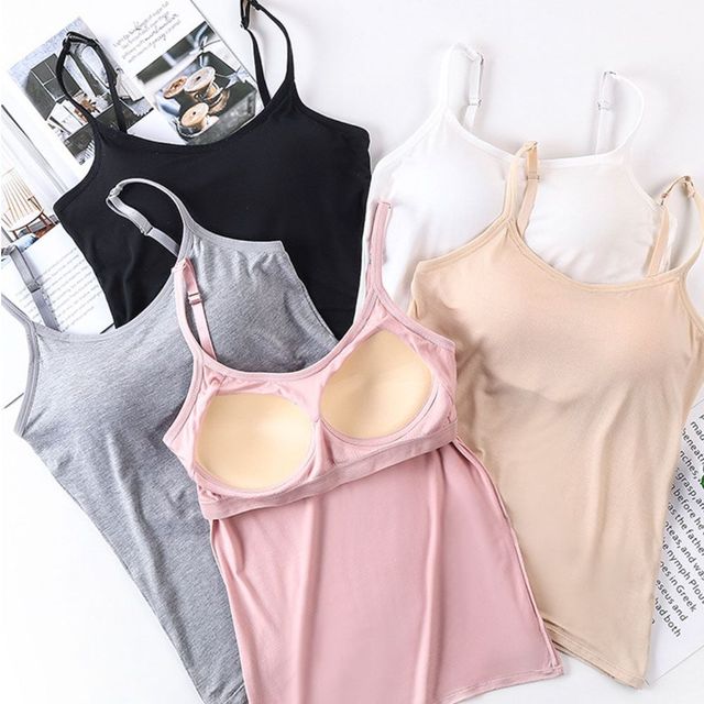 사계절 모달 U라인 끈나시 노와이어 브라 밴딩캡