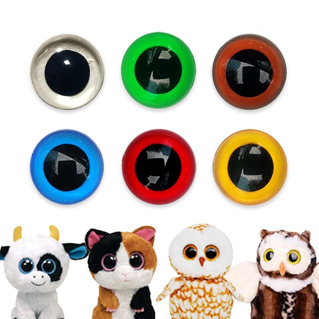 인형눈 인형눈알 부자재 나사형 7.5mm 니들펠트 재료