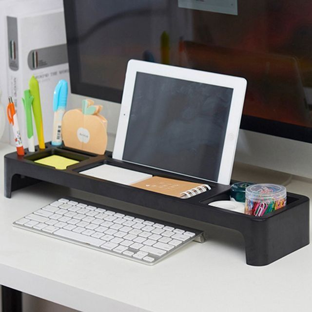 키밍 다용도 3색 데스크 정리함 책상 오거나이저