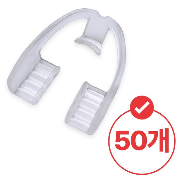 마우스피스 치아맞물림 50개