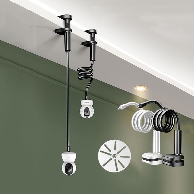 각도조절 홈캠거치대 브라켓 CCTV 천장 110CM 받침대