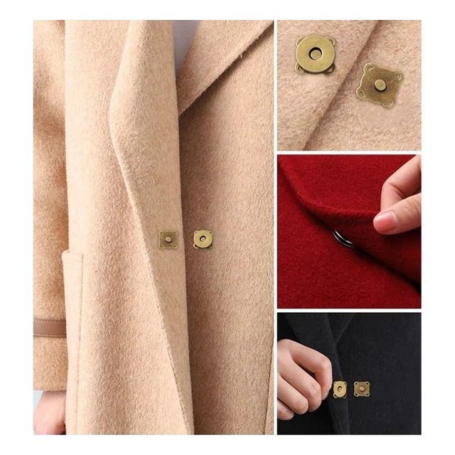 키밍 똑딱이 자석단추 20p 가방부자재 가방단추 18mm