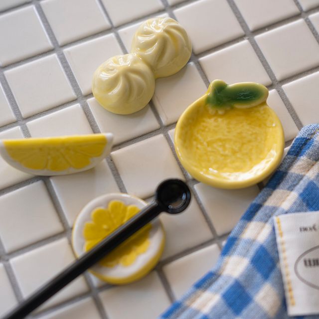 과일 모양 도자기 젓가락 받침 10종 CHS-1006291