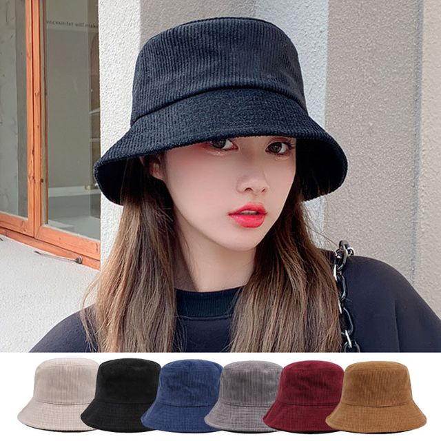 코듀로이 벙거지 ELM-074