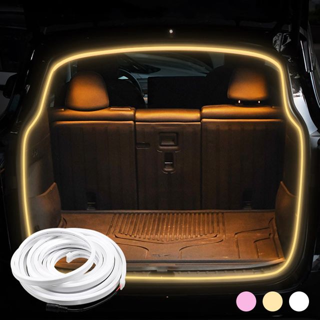 방수 면발광 LED DIY 트렁크등 바 줄 스트립 등 5M