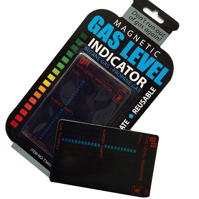 LPG 잔량 표시 마그네틱 부착 참고용