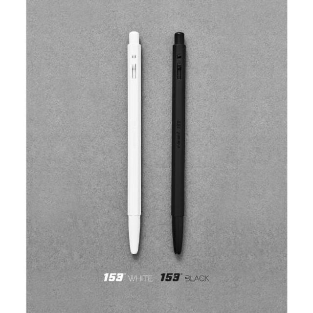 모나미 블랙(153) 0.7mm 흑색(제작 로고 인쇄 홍보 기념품 판촉물)