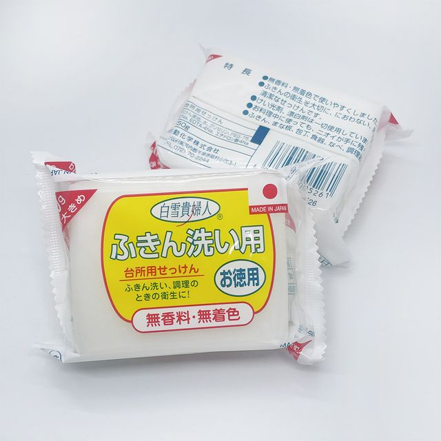 백설귀부인 일본 행주 빨래 비누 LMCF-0060