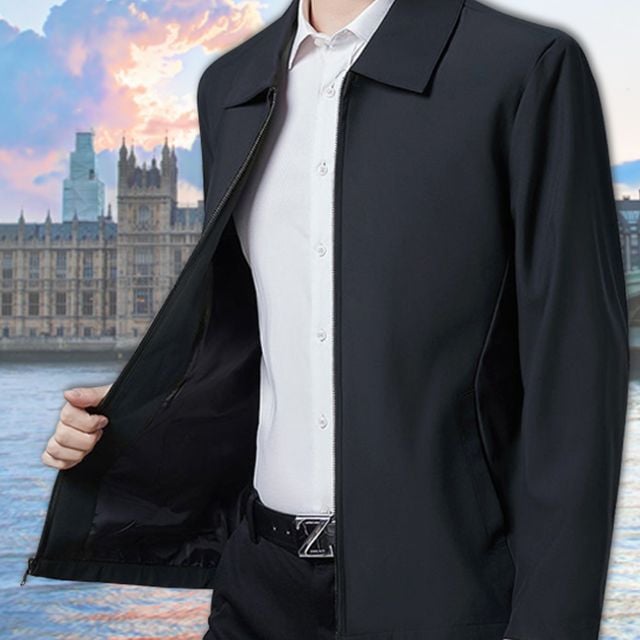 캐주얼 블루종 댄디 자켓 경량 바람막이 포멀 점퍼