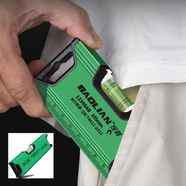 키밍 자석 미니수평기 측정기 수평자 수준기 200mm