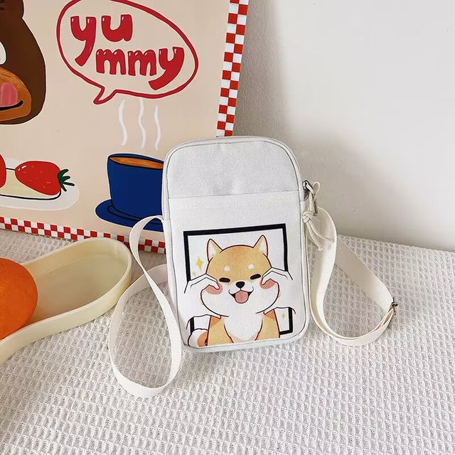 캐릭터 캔버스 미니 크로스백 RNR-1004551