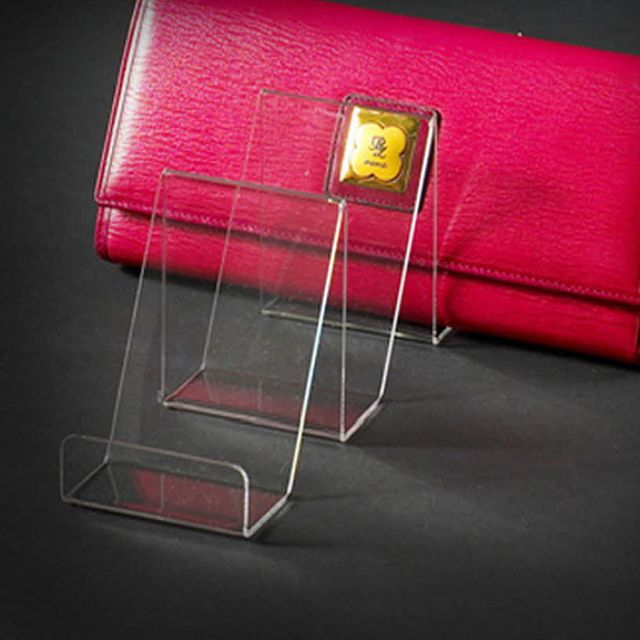 아크릴 상품진열대 소품진열대 지갑 진열대 3단