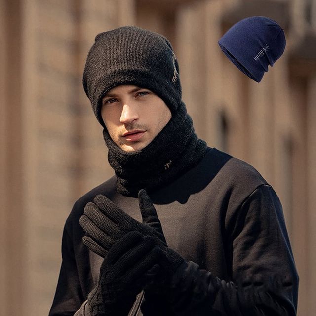 남성 방한 비니 모자 겨울 방한모 등산 아웃도어