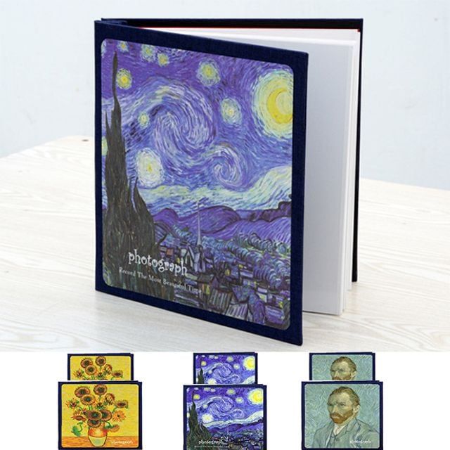 키밍 빈티지 사진앨범 스크랩북 16인치 60매 보관용 사진첩