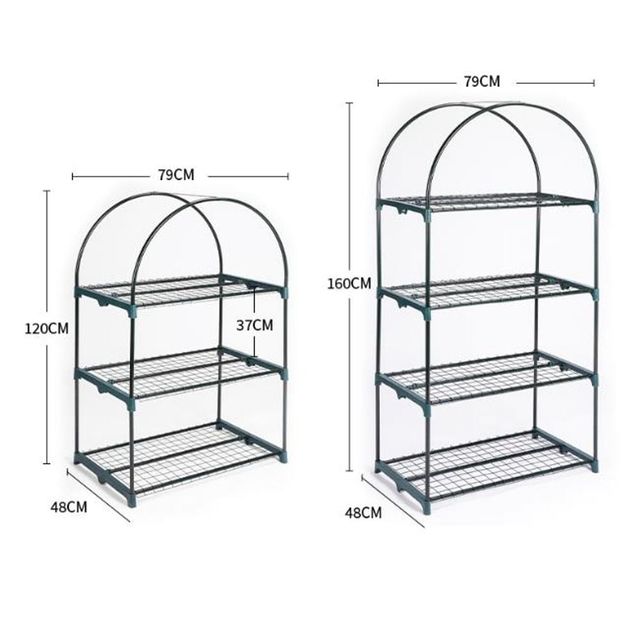 소형 비닐 온실 조립식 베란다 옥상 화초 재배용