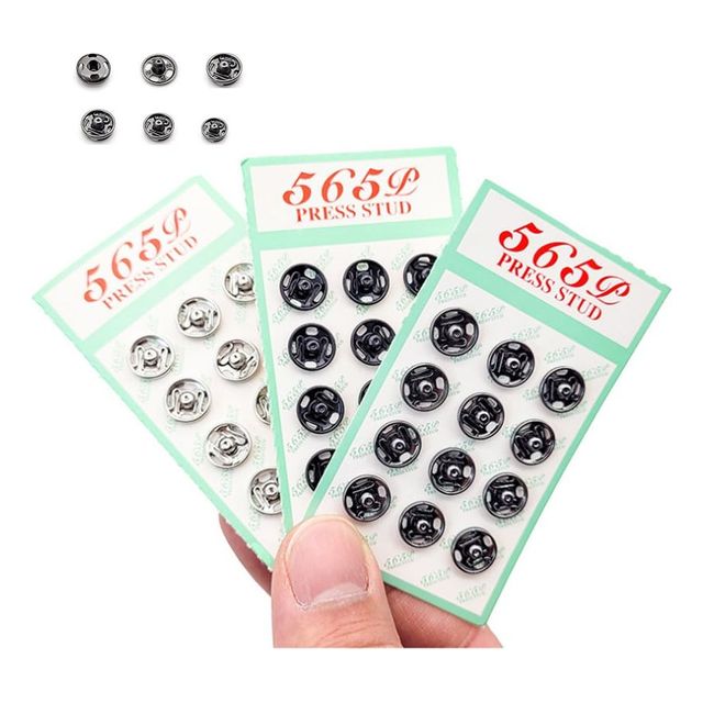 키밍 스냅단추 모음 6mm 8mm 10mm 가방 의류 부자재