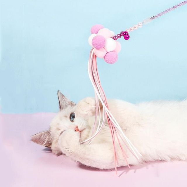 고양이 낚시대 장난감 캣 놀이 애완용품