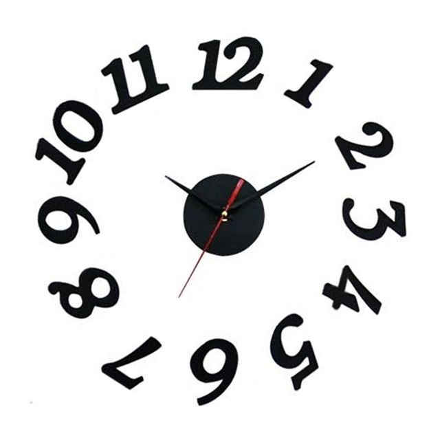 나만의 DIY 벽시계 인테리어 붙이는 숫자시계
