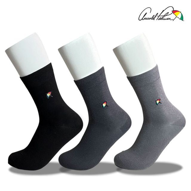 아놀드파마 남성 무지 정장 중목 양말 LM-1002406