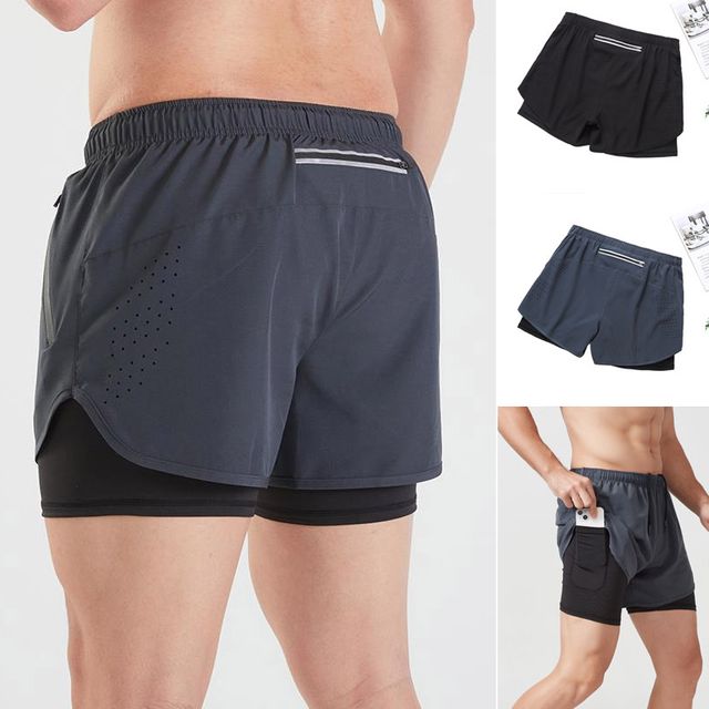 속바지 일체형 스포츠 3부 팬츠 ELC-2010