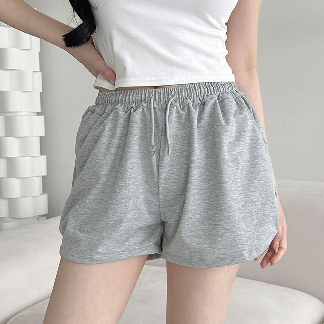 여자 밴딩 3부 트레이닝 반바지 LM-0604