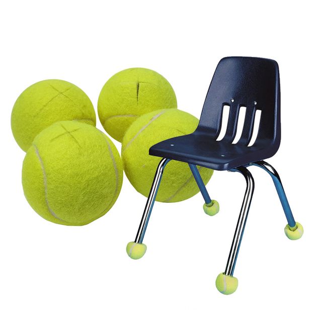 바닥보호 소음방지 의자발캡용 TENNIS공 4P