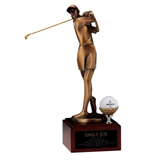 드라이빙샷 SW169 청동 우승상패 골프트로피 기념패