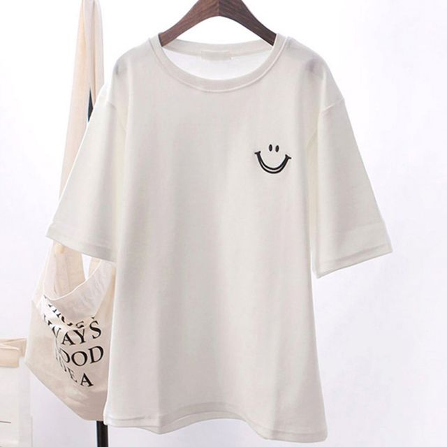 여성 스마일 반팔티 URD-006