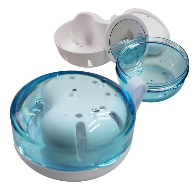 장만A639 휴대용 위생 보관케이스 의치 마우스피스 SP SAUCE 일본마트 콘텍트렌즈 보관통