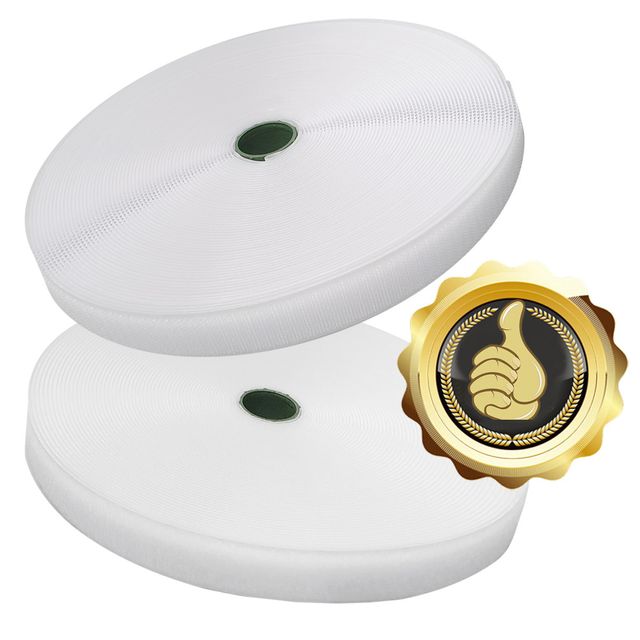 가봉용 재봉용 봉제용 찍찍이 폭2.5cm 18M 백색