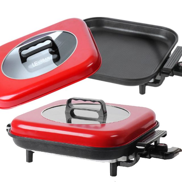 어반P375 대용량 사각 멀티 잔치팬 피자팬 후라이팬 프라이팬