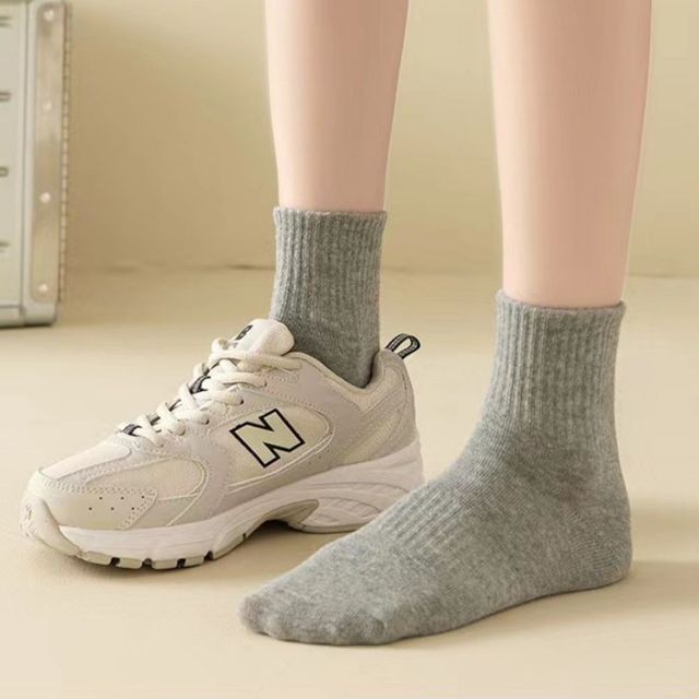 베이직 양말 5켤레 세트 3기장 JSD-1004221