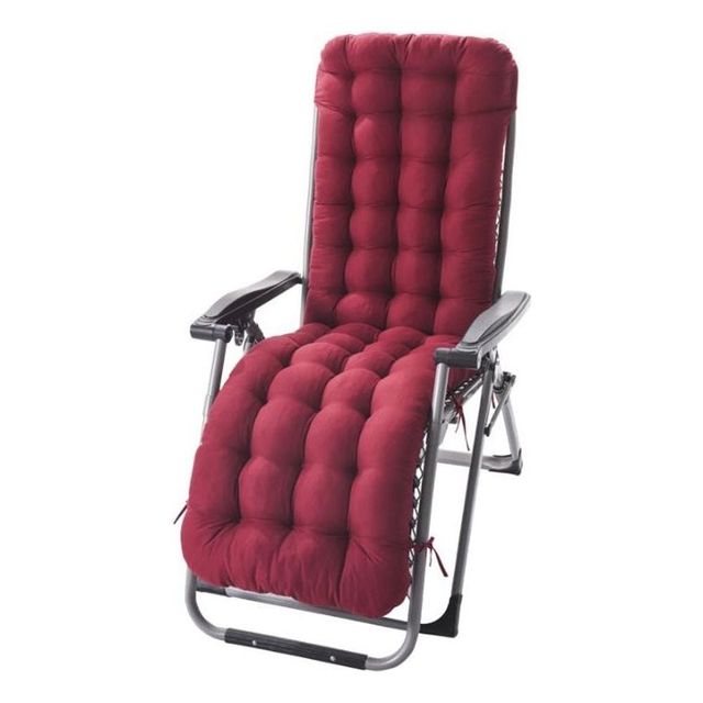 캠핑 리클라이너 의자 방석 패드 등받이 쿠션