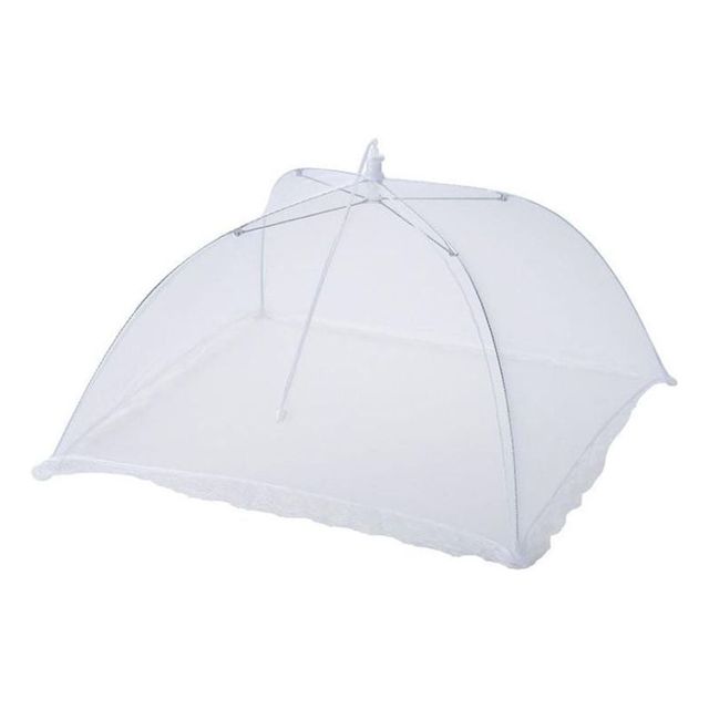 원터치 메쉬 음식 커버 접이식 덮개 다용도 보호망