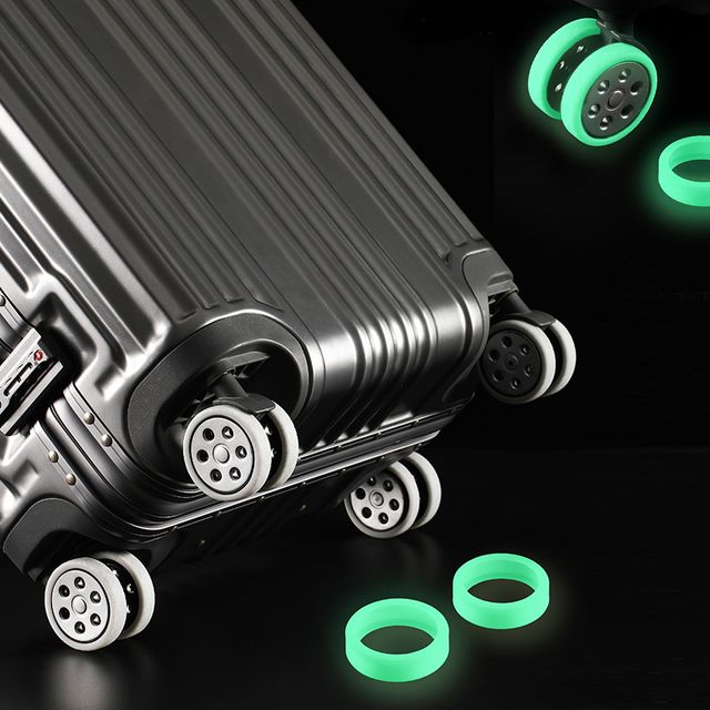 장만A767 야광 무소음 캐리어 바퀴커버 8개 의자바퀴 가구바퀴 캐리어휠 휠커버