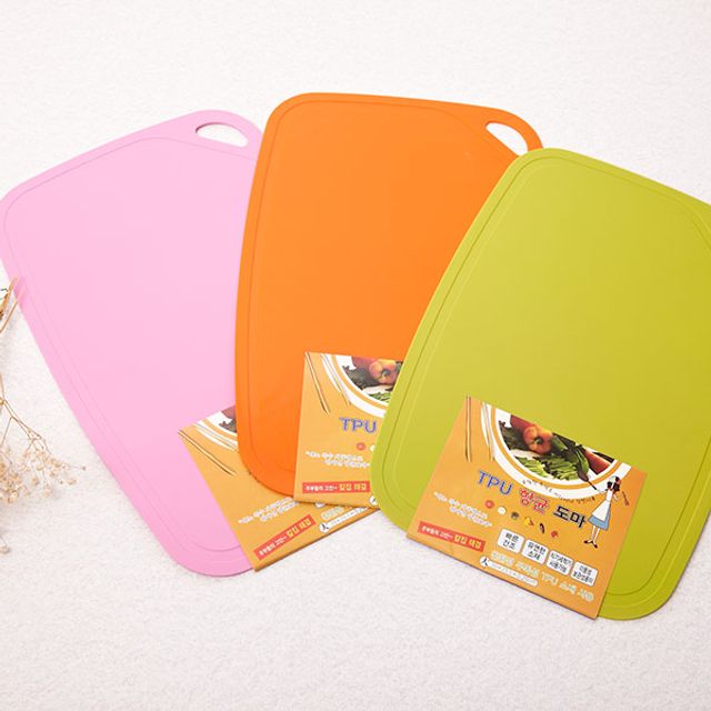 칼라 시트도마 TPU 항균 도마(색상랜덤)