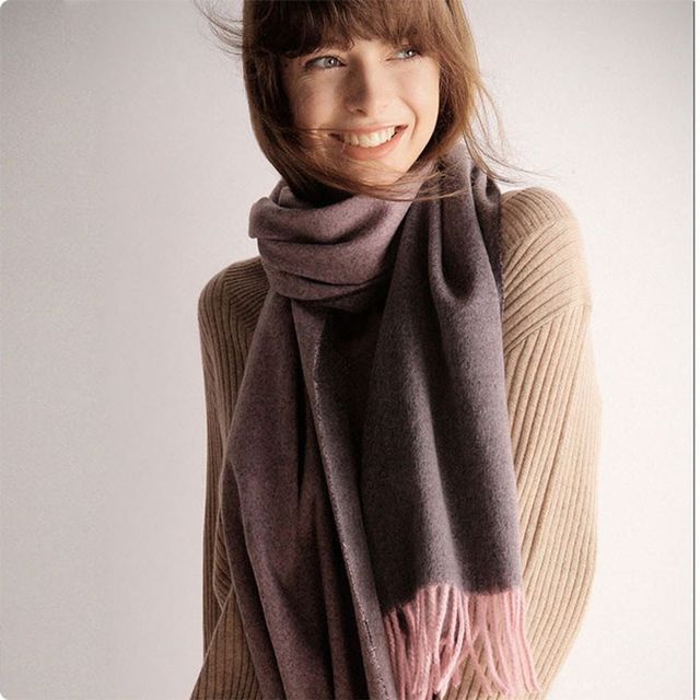 양면 방한 머플러 겨울 패션 목도리 선물용