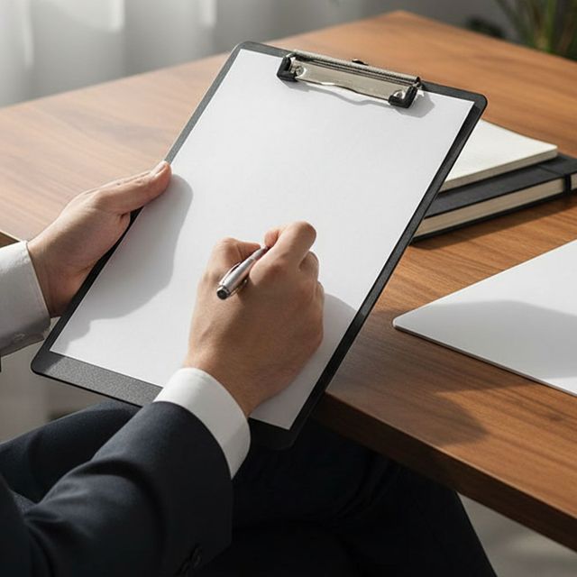 A4 클립보드 서류판 메뉴판 종이받침대 LM-1006683