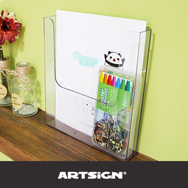 아크릴 벽걸이 케이스 수납함 케이스 A4 케이