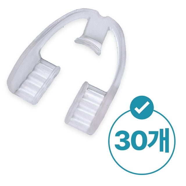 마우스피스 치아맞물림 30개