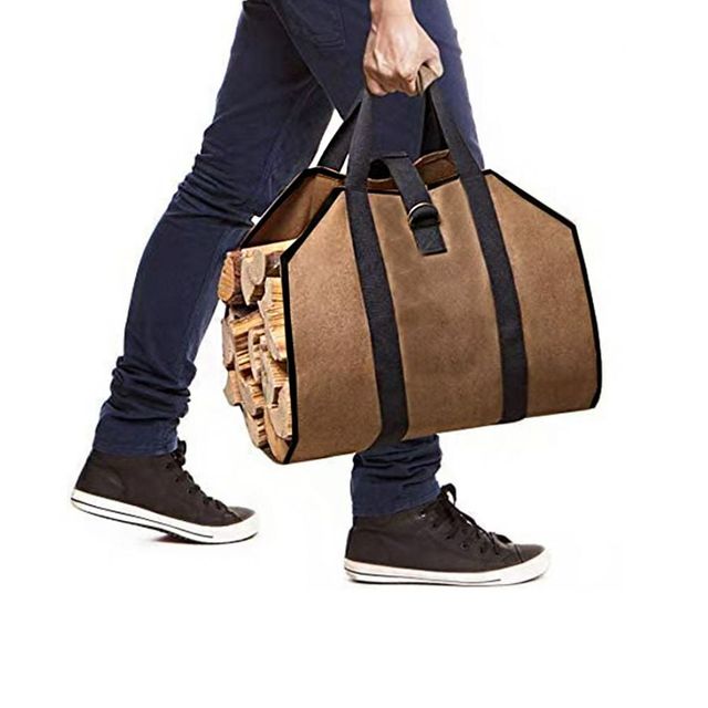 캠핑용 장작 정리 가방 수납 포켓 아웃도어 필수 아이템