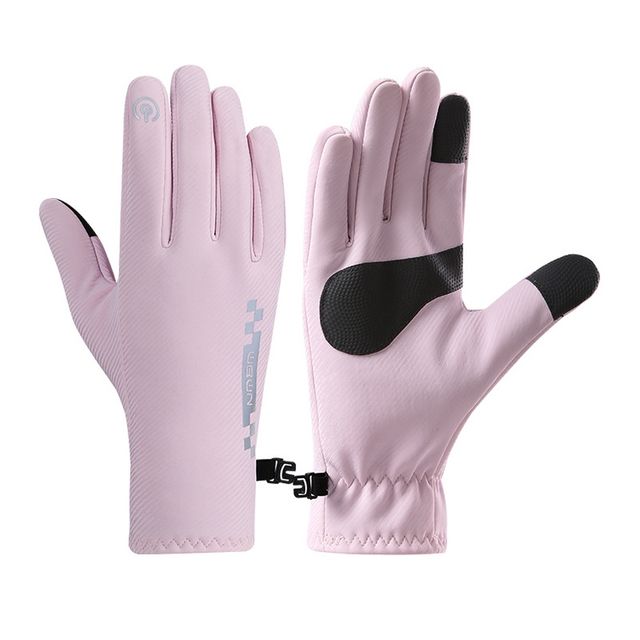 터치 여성용 소프트 방수 패딩 긴 장갑 MFNC-040153