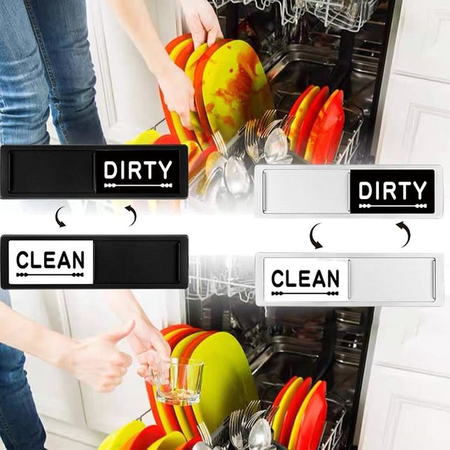 식기세척기 표시판 마그네틱 냉장고 스티커 게시판