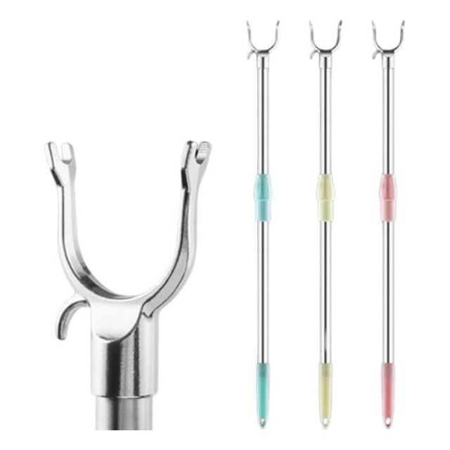 스텐인리스 옷걸이스틱 신축가능 장대 긴 타입